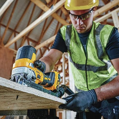 Miniatura 4 de DEWALT Sierra de calar de 20 V máximo, inalámbrica, agarre de barril, velocidad de hoja de 3,200, solo herramienta (DCS335B)