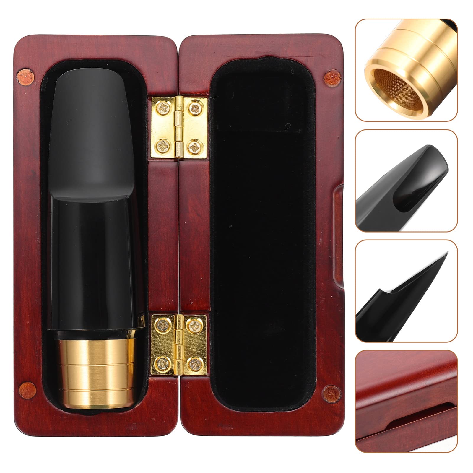 Wakauto Saxophone Mouthpiece Ca-32 Kit Metal Sax Head Saxophone Musical Instrument Supply