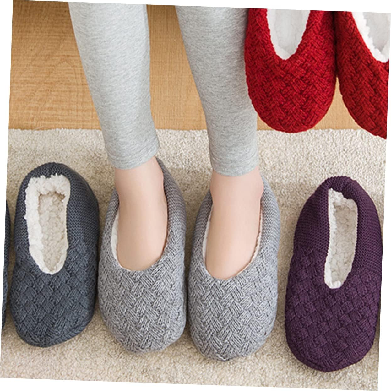 Adult Floor Socks Women House Slippers Slipper for Men Fuzzy Socks Thick Sock for