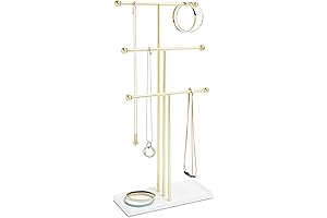 Umbra Trigem Hanging Jewelry Organizer: Showcase Your Precious Pieces with Style and Convenience