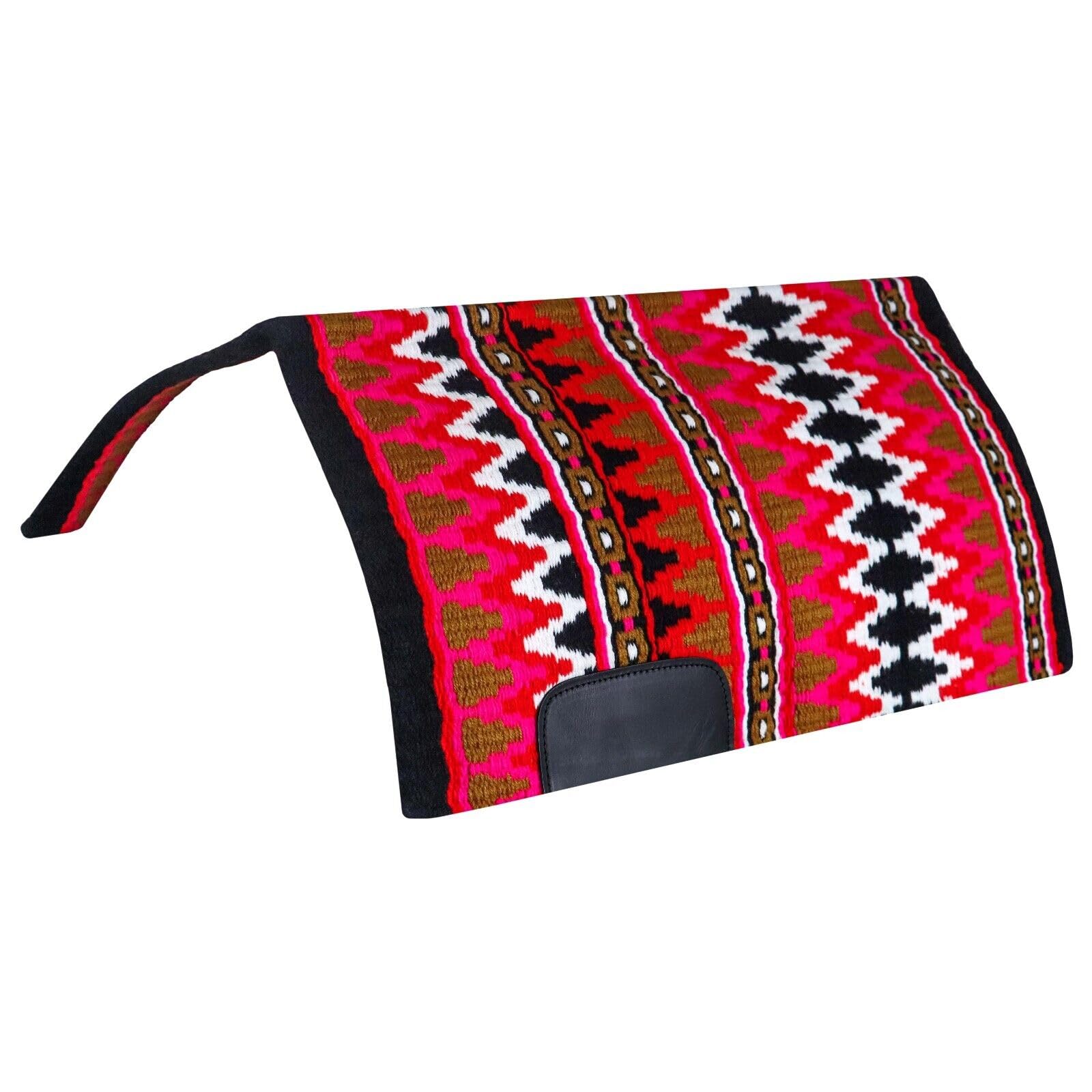 Couverture de selle Western Ranch faite main | Tampon en