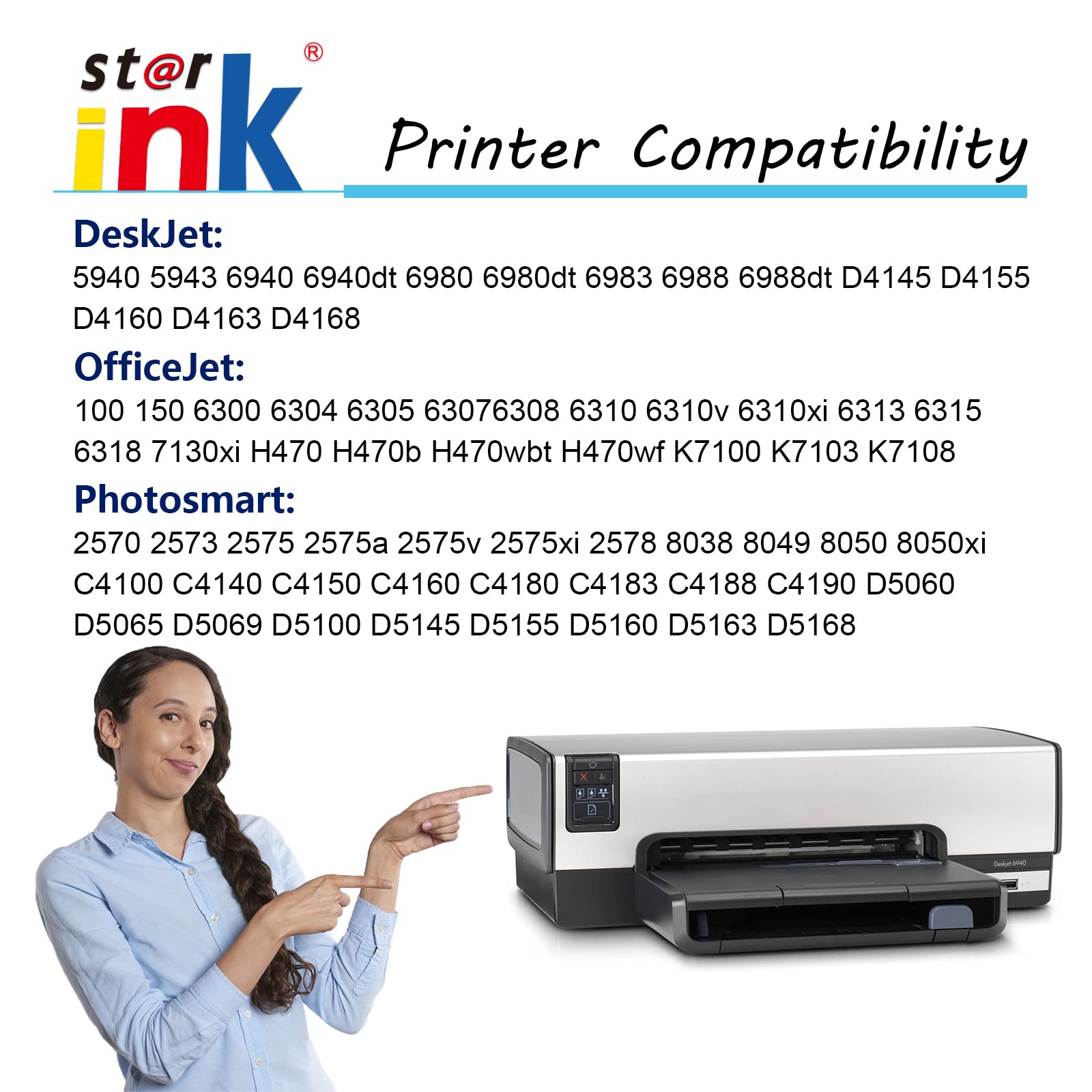 St@r Ink Remanufactured Ink Cartridge 