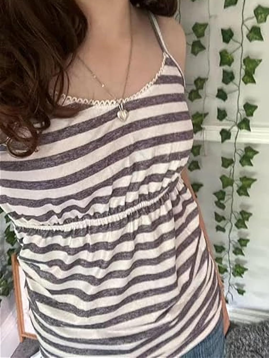 Floral Graphic Crop Tops Women Spaghetti Strap Tank Top Y2k Coquette Bow Tie Camisole Vintage Grunge Streetwear - Image 5