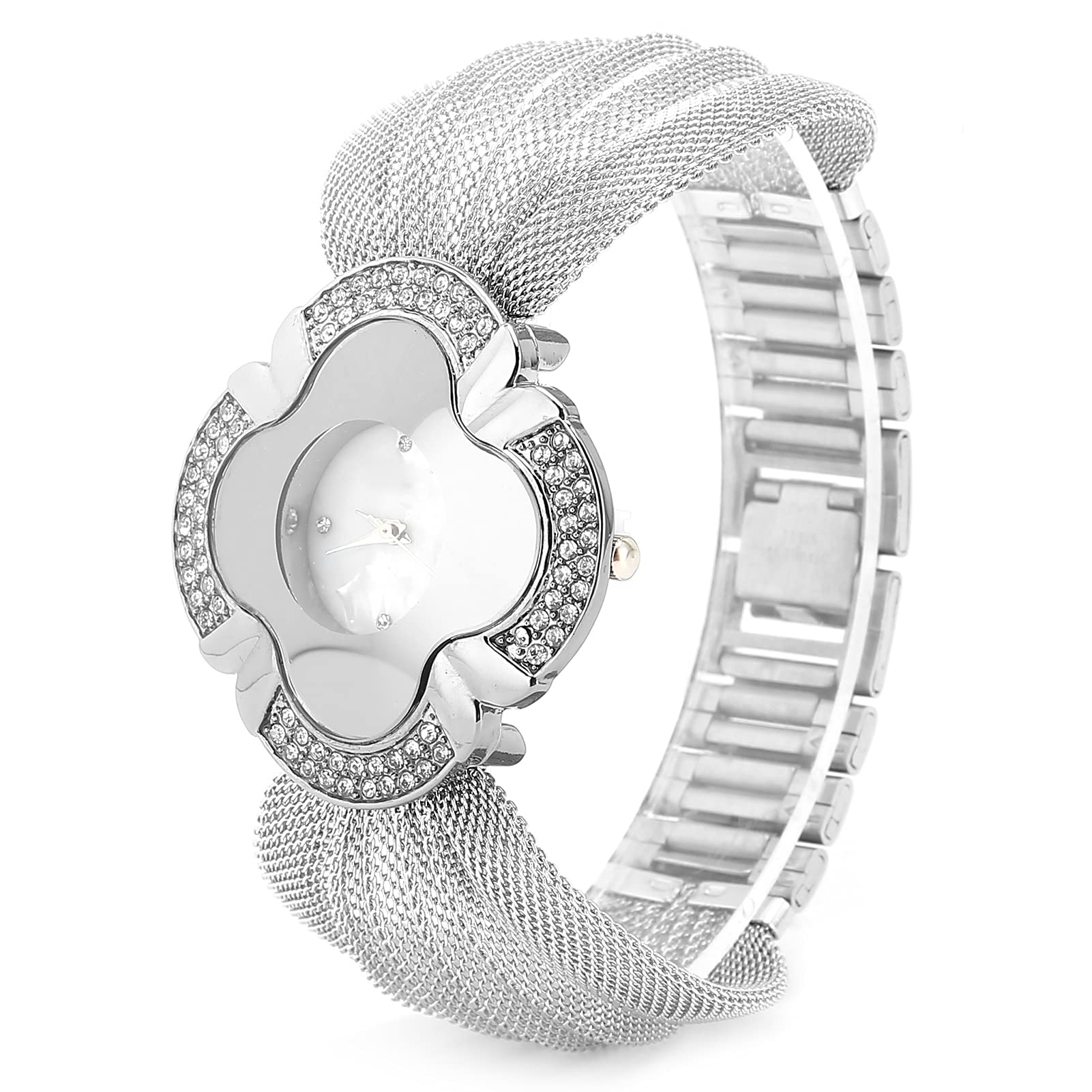 Elegant Wrist Watch, Wonderful Beautiful Compact Size High Accuracy High Durability Flower Shape Women Watch for Party for Wedding for Home (B0BP77T82K) Amazon Price History, Amazon Price Tracker