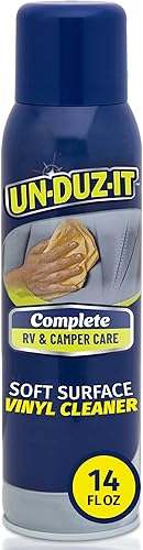UN-DUZ-IT Limpiador de superficies suaves y vinilo para caravanas, limpiador multisuperficie y removedor de manchas para caravanas y campistas, lata