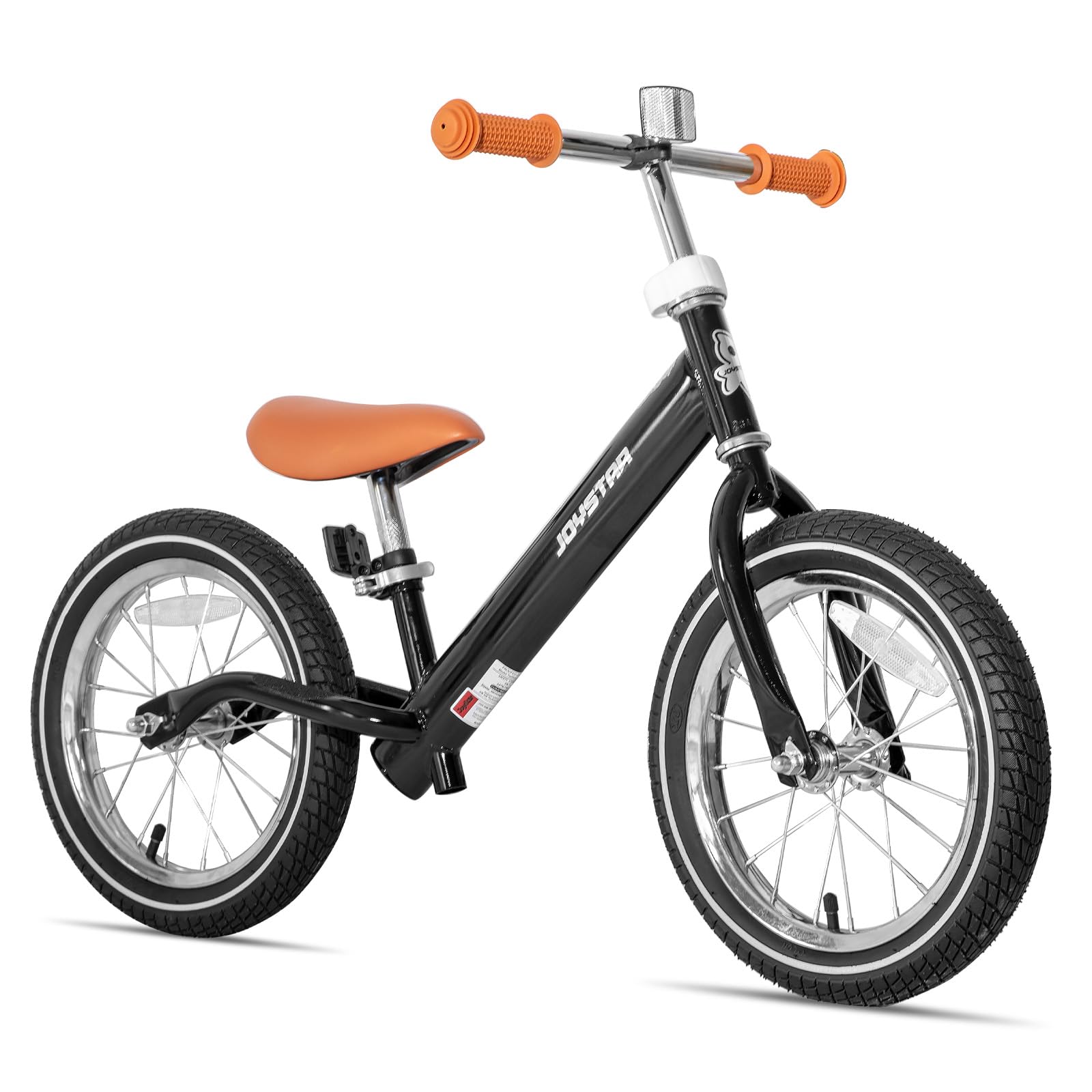 JOYSTAR14/16 Inch Balance Bike for Toddlers and Kids Ages 3-9 Years Old Boys and Girls - Kids Push Bike with Handbrake - No Pedal Sport Training Bicycle