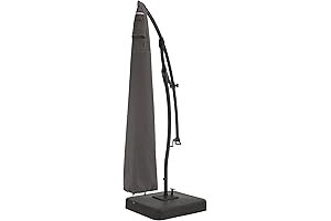 Classic Accessories Ravenna Water-Resistant & UV Patio Umbrella Canopy Cover