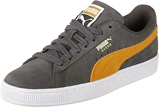 puma suede gris jaune