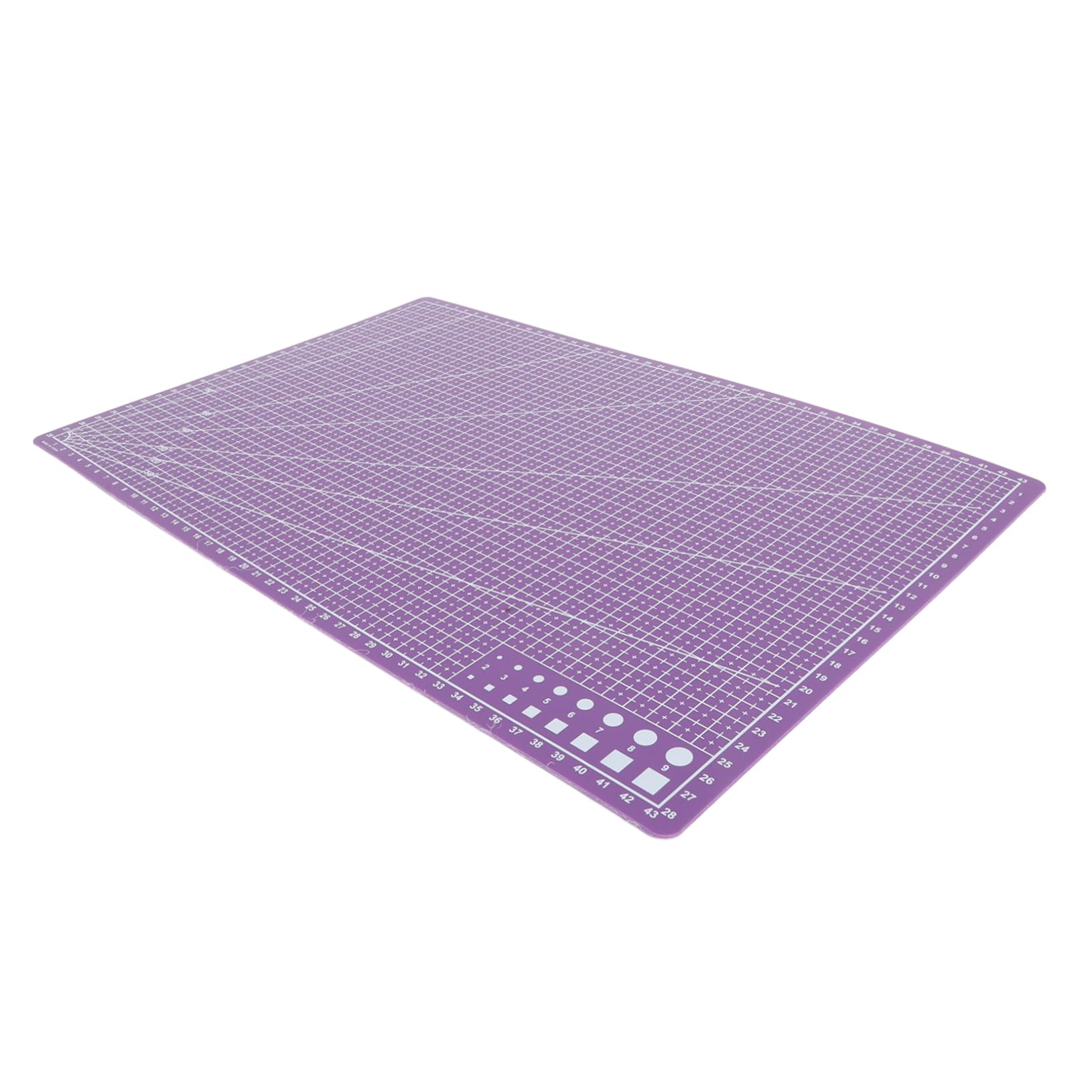 VILLCASE Multi-use Cutting Pad Double-sided Perfect for Sewing Crafting Fabric Cutting Small Size A3 Pp Material Non-slip