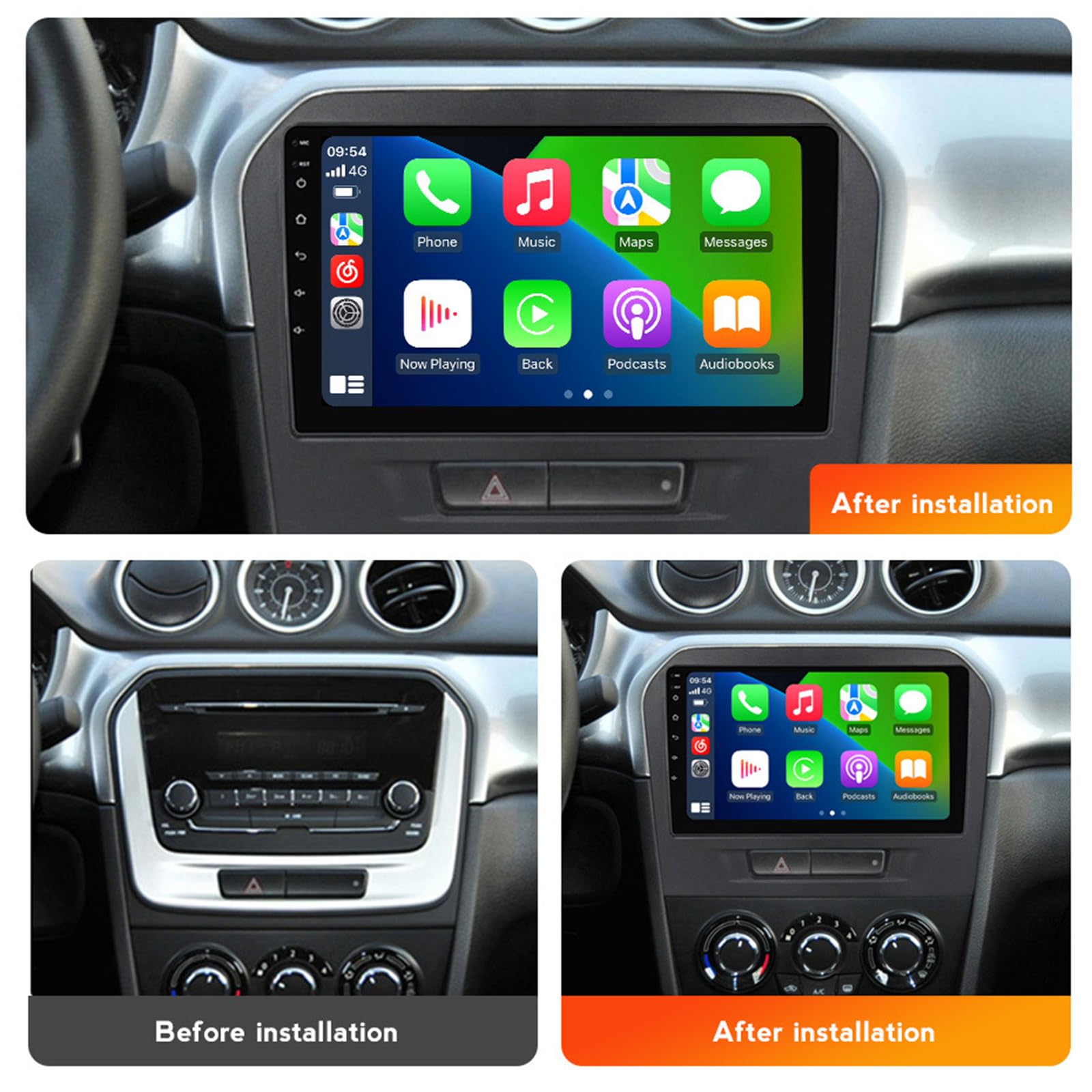 Radio Samochodowe z Systemem Android 15 do Su-zuki Vitara 2014-2018