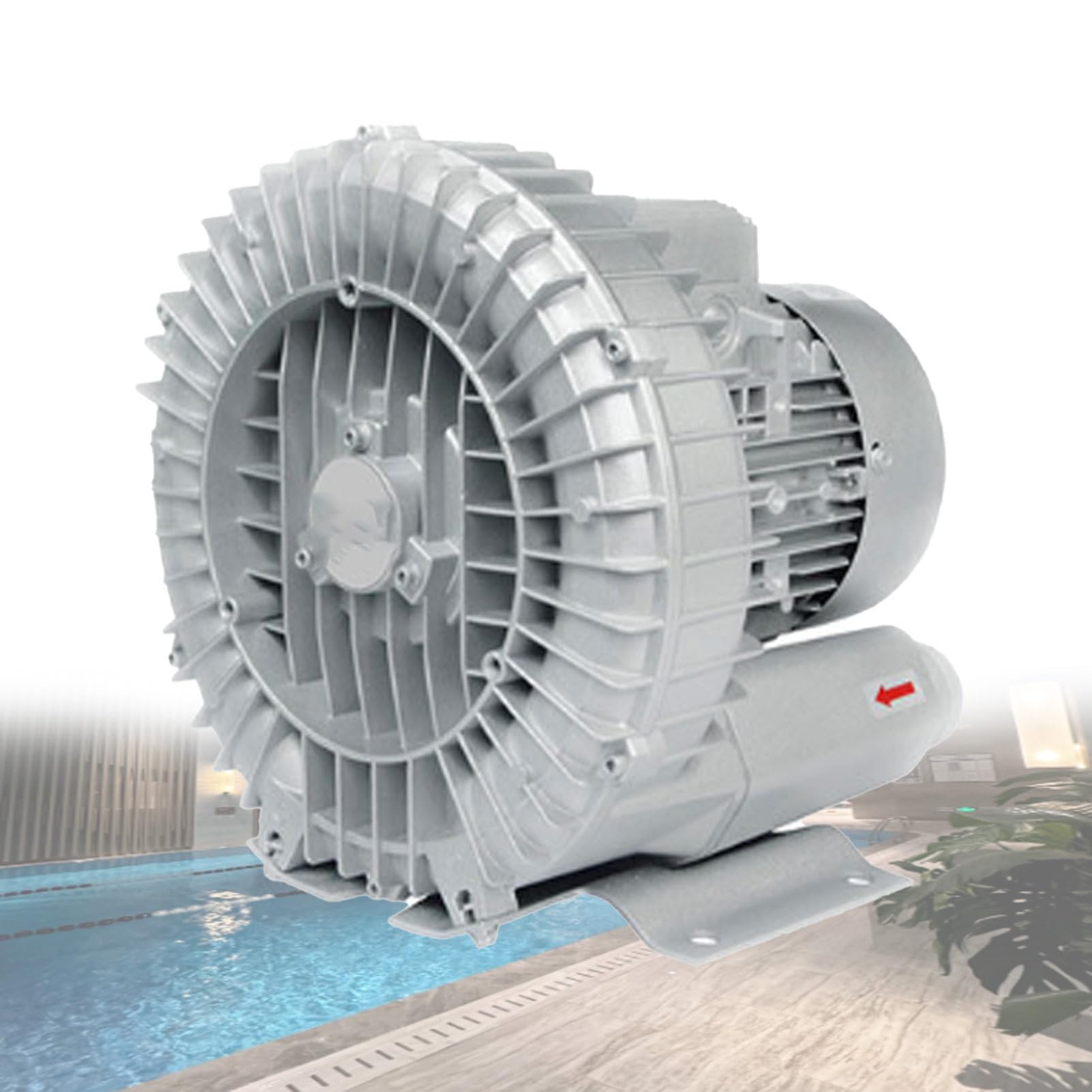 Pvxa Large Airflow Type High-Pressure Vortex Ring Blower,High-Pressure Vortex Ring Blower,Ide Channel Centrifugal Blower, for Air Dusting ThreePhase-370W/0.49HP