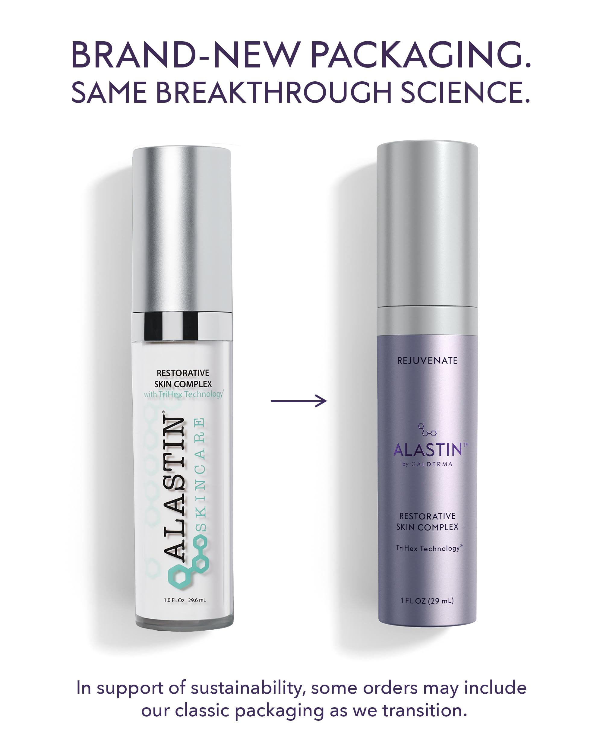 ALASTIN Skincare Restorative Skin Complex Face Serum | With Peptides, Niacinamide | Improve Dull, Dry Skin and Appearance of Fine Lines & Wrinkles | Combat Signs of Aging (1oz)