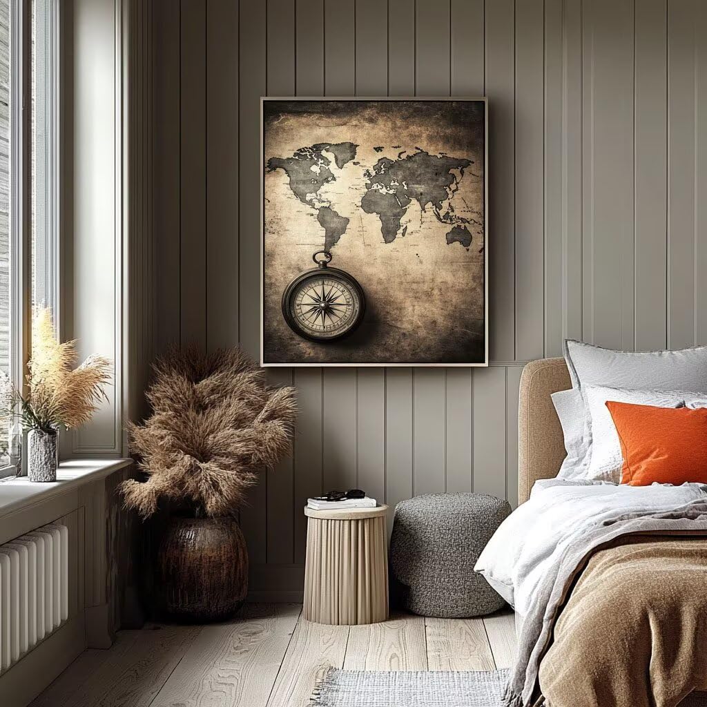 Maluj według numerów dla dorosłych mapa maluj według numerów dzieci mapa świata nowoczesne obrazy salon kreatywne hobby dorośli maluj według liczb 135 x 100 cm obraz na płótnie, prezent dla kobiet LSJ