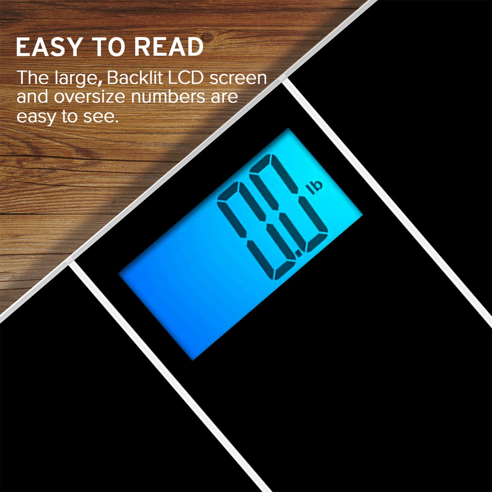 Etekcity Digital Body Weight Bathroom Scale with StepOn Technology