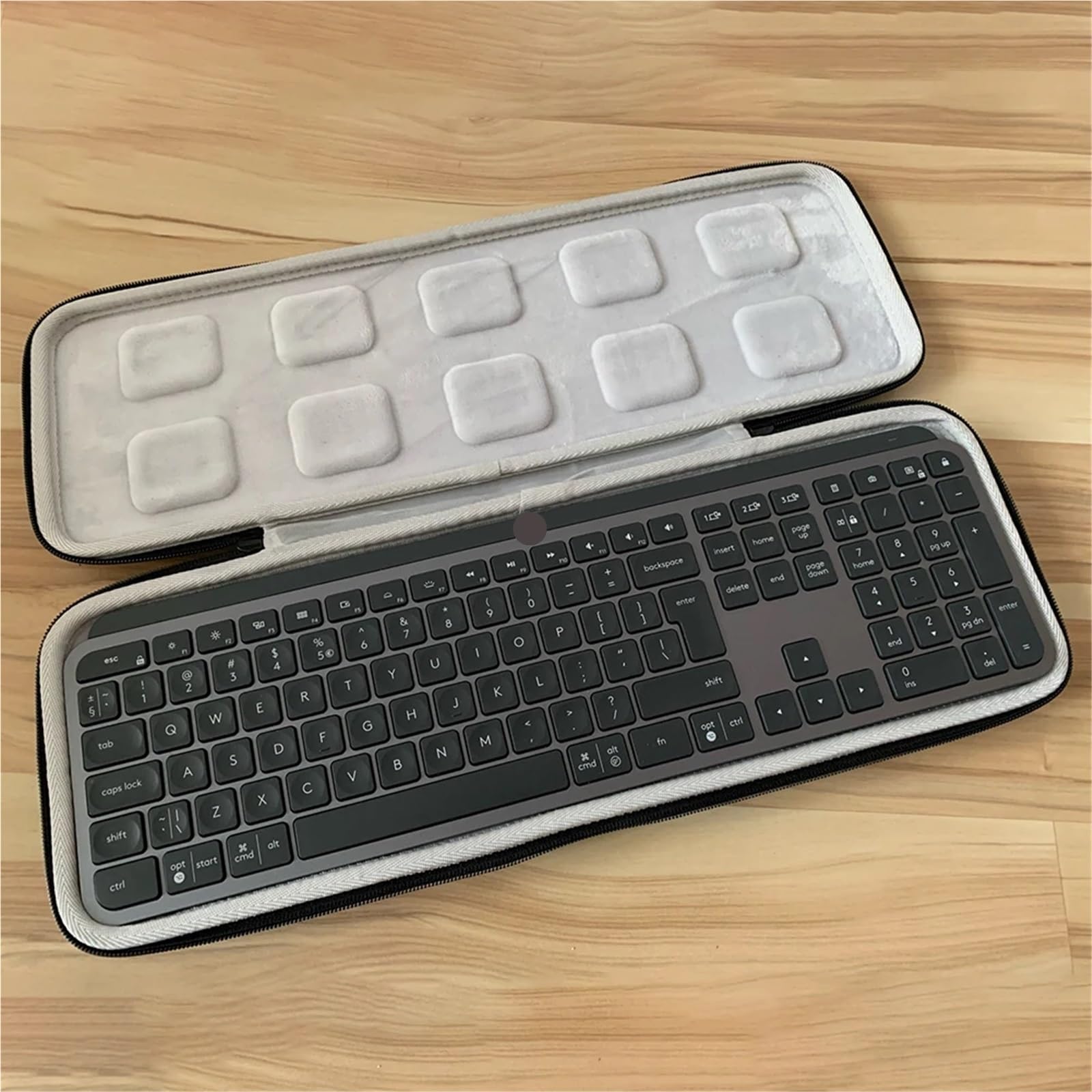 Funda Protectora para Teclado Almacenamiento de Teclado for Estuche de Transporte, Bolsa Protectora Impermeable, Estuche for Teclado inalámbrico