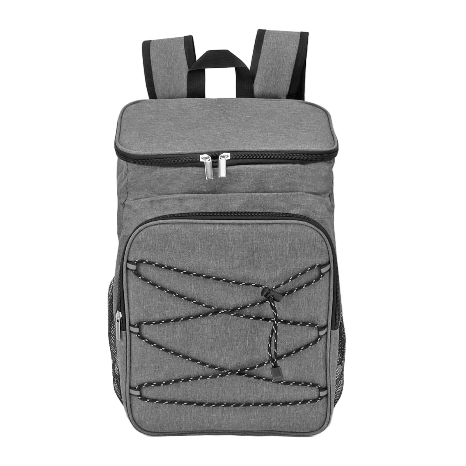BEIJIALY Camping Insulated Backpack Cooler Backpackck Thermal Cooler Bag with Cup Holders for Fruits Drinks Lunch Boxes Mobile Phones Wallets