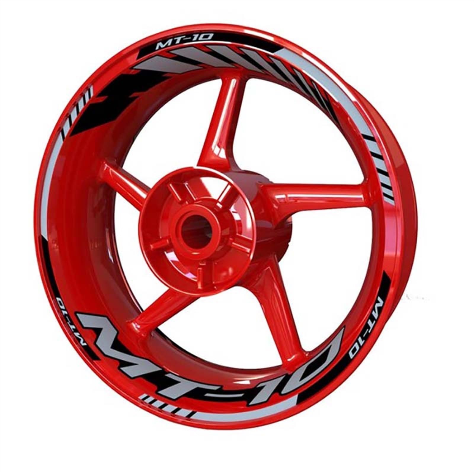 ZAPORA scooter Motorcycle For Y&amaha Mt10 Mt 10 Sp Racing Equipment Accessories Wheel Tire Rim Decoration Adhesive Decal Sticker edge sticker(Color23)