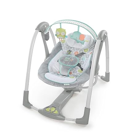 Ingenuity Swing 'n Go Hugs and Hoots Portable Baby Swings