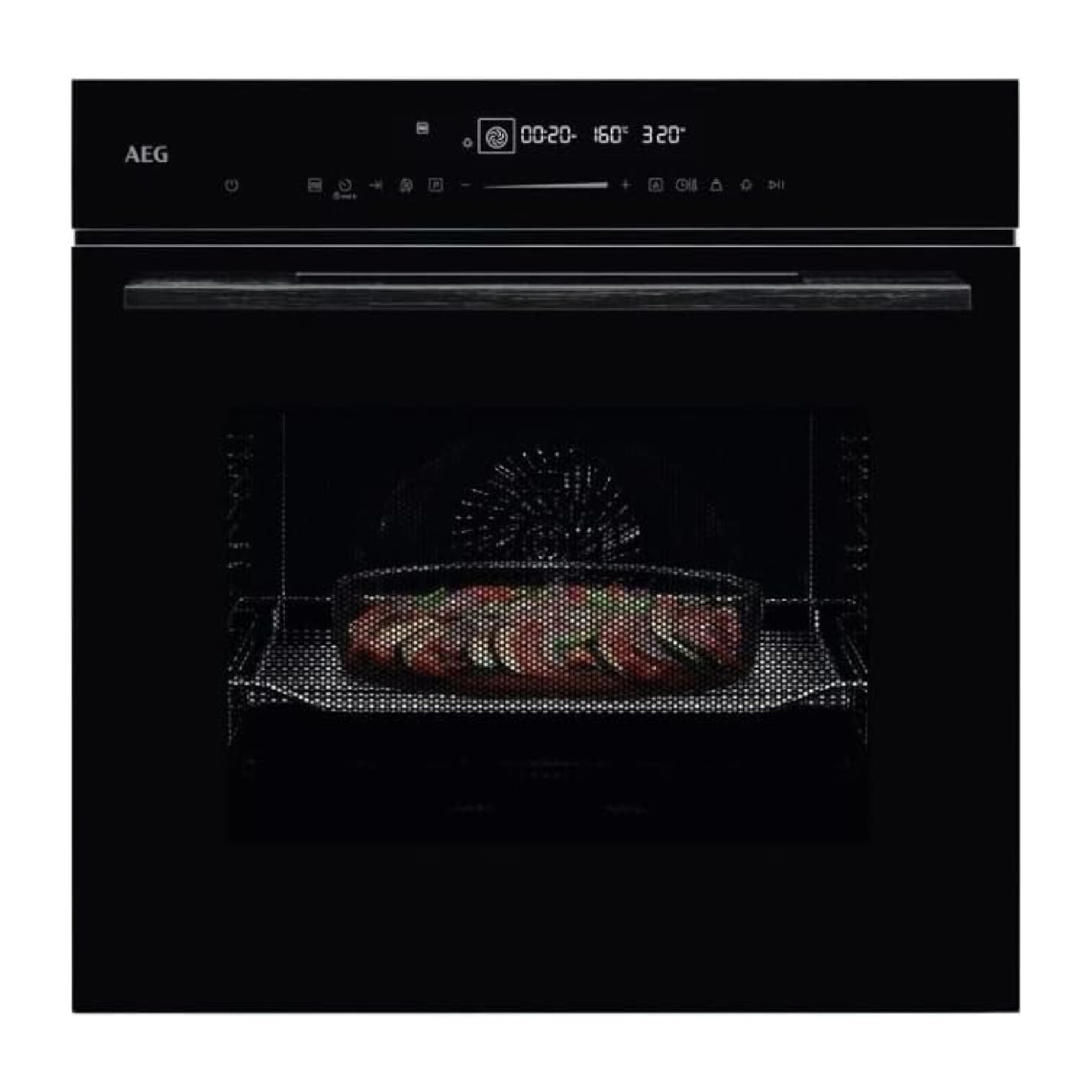 AEG Microwave OK8NW00MB, 800 W, Black
