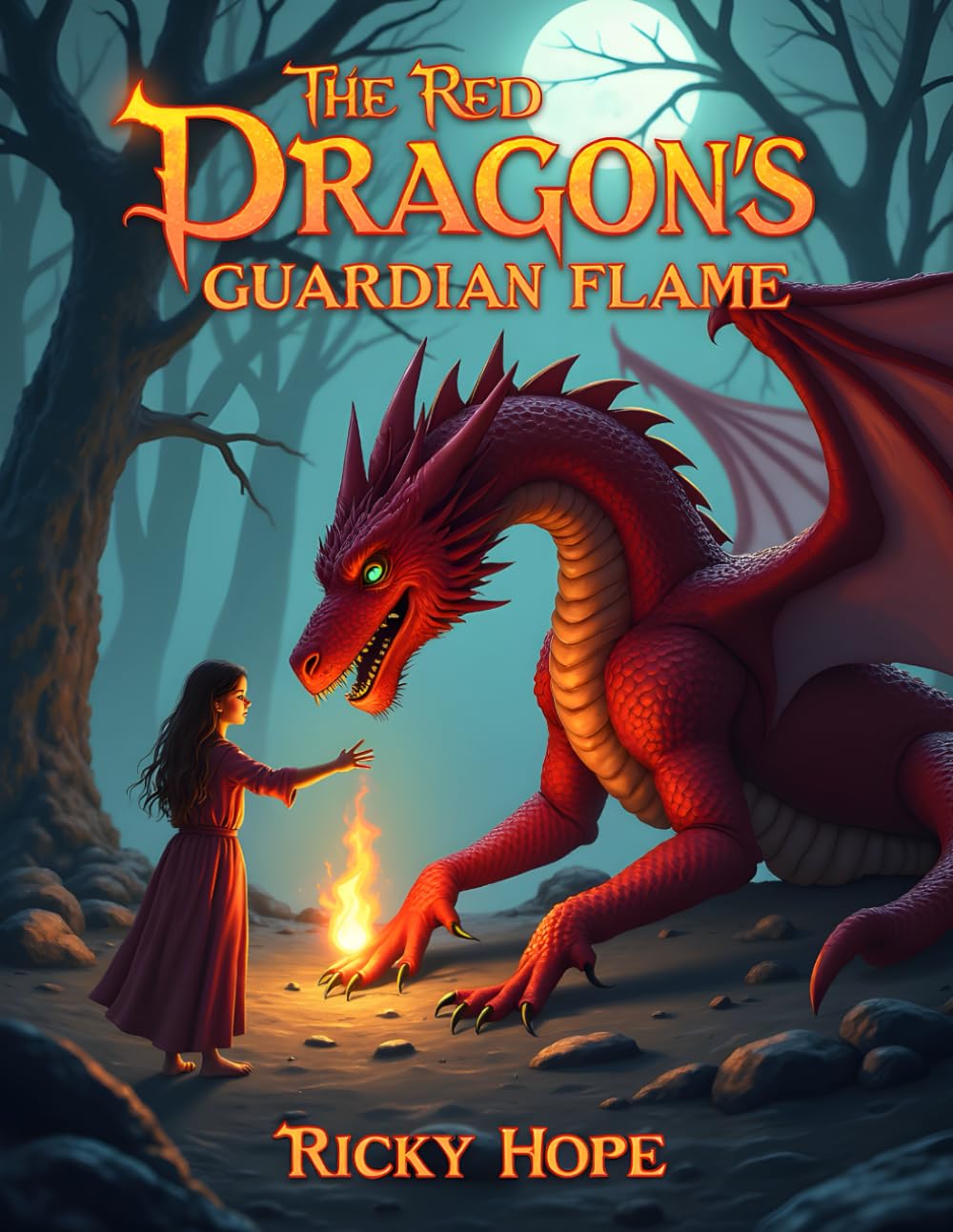 The Red Dragon’s Guardian Flame: No 8 of 10 Book Series (The True Story of the Red Dragon 10 Book Series)