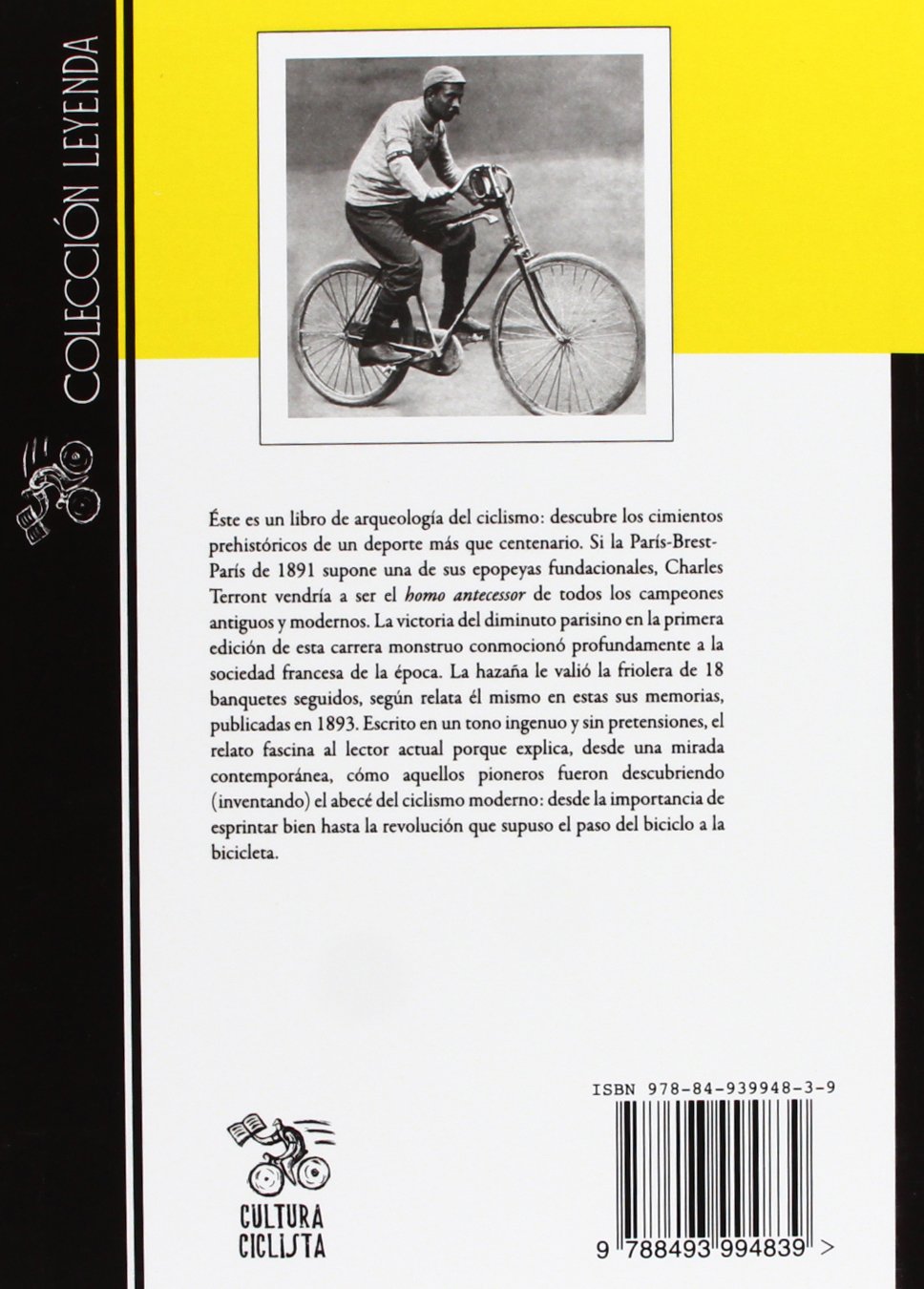 Inventando el ciclismo : Charles Terront y la primera París-Brest-París