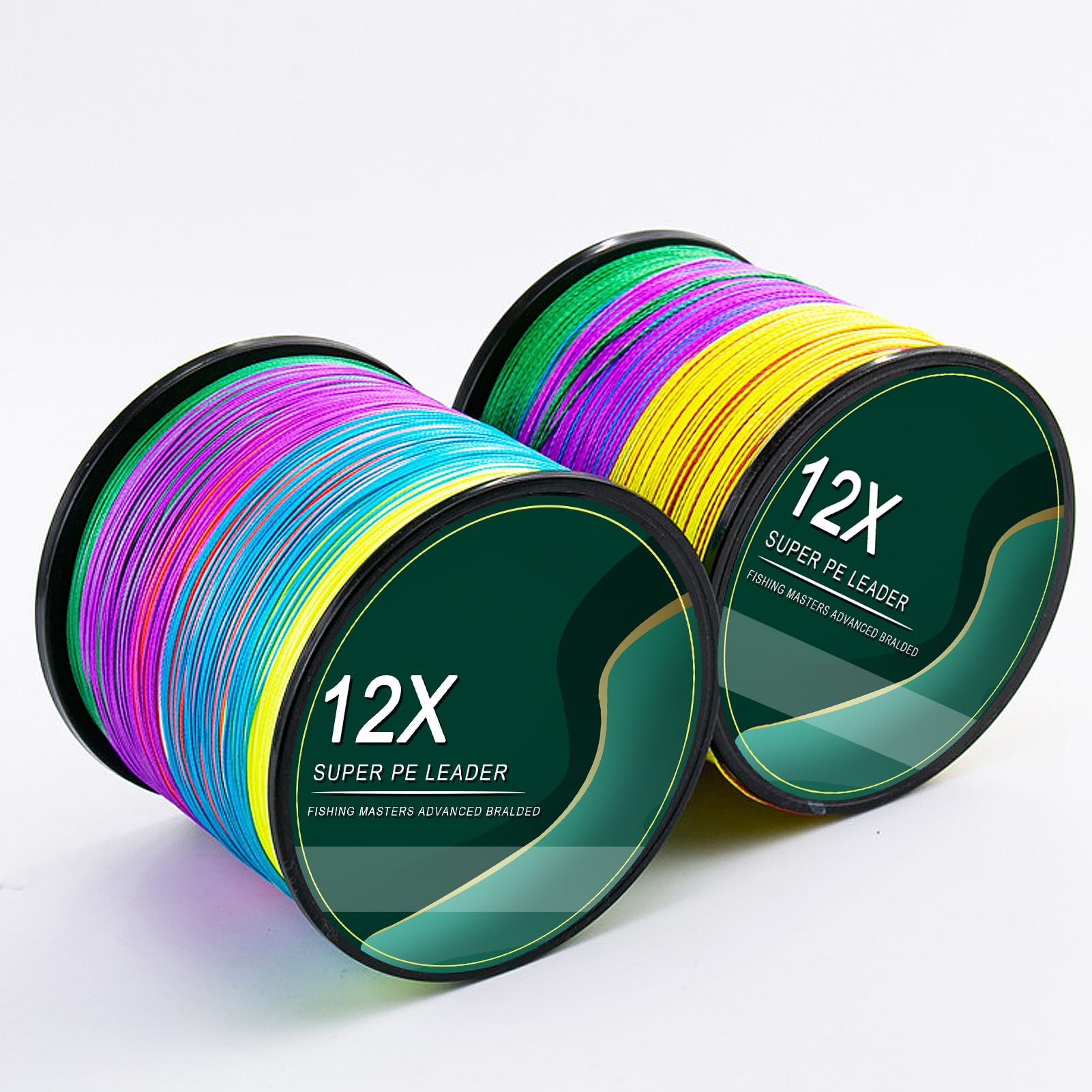 Trecciato Pesca 1000m 12 Trecce Anti-morso Filo da Pesca 100% PE Esca Lenza Mare Pesca Lenza 12.6-81kg