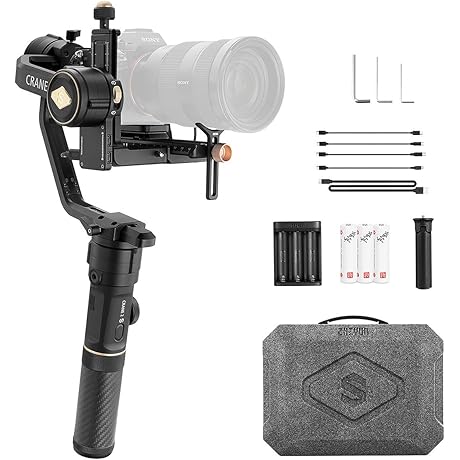 Crane 2S 3-Axis Gimbal Stabilizers for DSLR & Mirrorless Camera