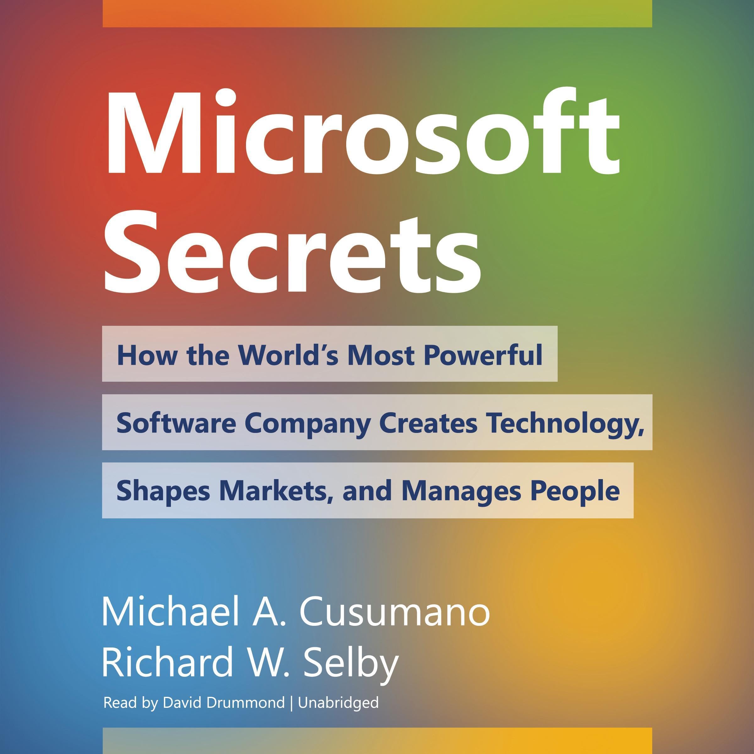 Cover art for Microsoft Secrets