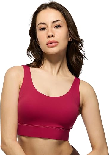 CAVA High Impact Sports Bra for Women | Twist Back, Hook and Eye Closure, High Support, Stitched Pads, Moisture Wicking Ac...
