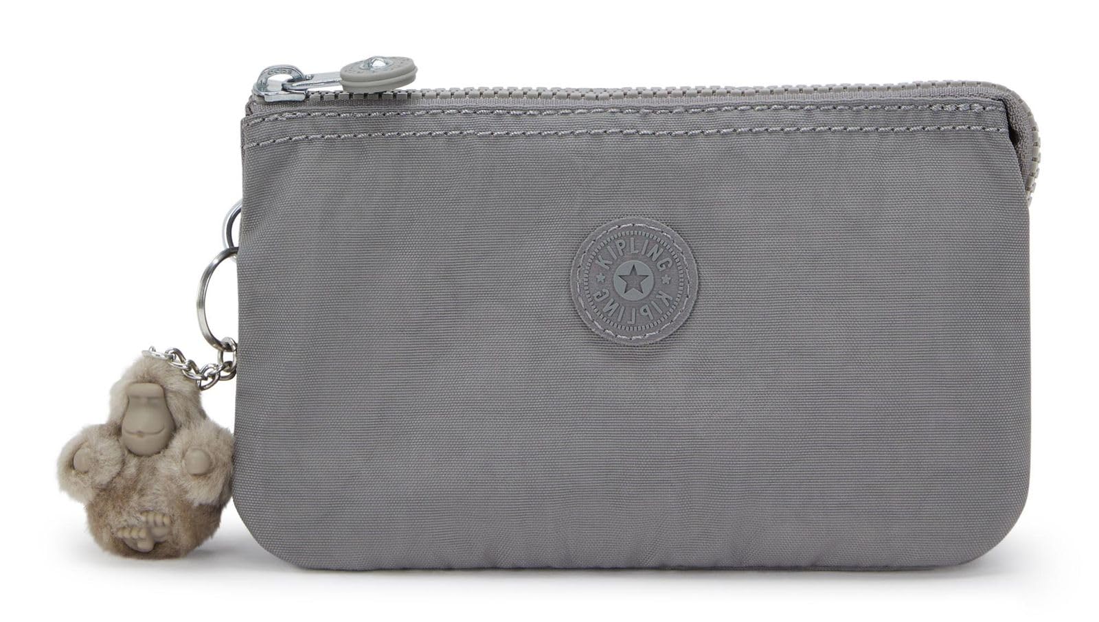 Kipling Creativity L Large Purse, Pouches, Cases, Inviting Grey (Grey)