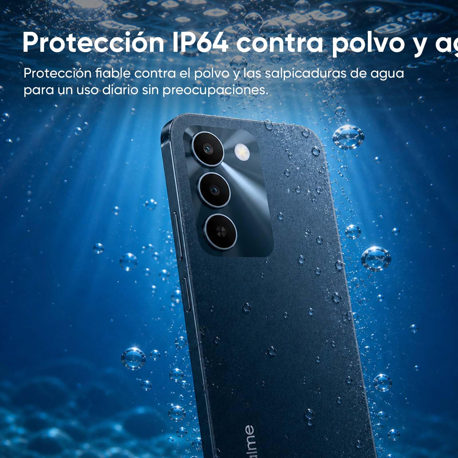 realme C100 5G Smartphone 128GB ROM, Batería Titan 6600mAh y Carga Rápida 45W, Teléfono Móvil con 144Hz Ultra Brillante, Android 16 Móviles Resistencia a Antigolpes Militar, Carga Inversa 6.5W, IP64
