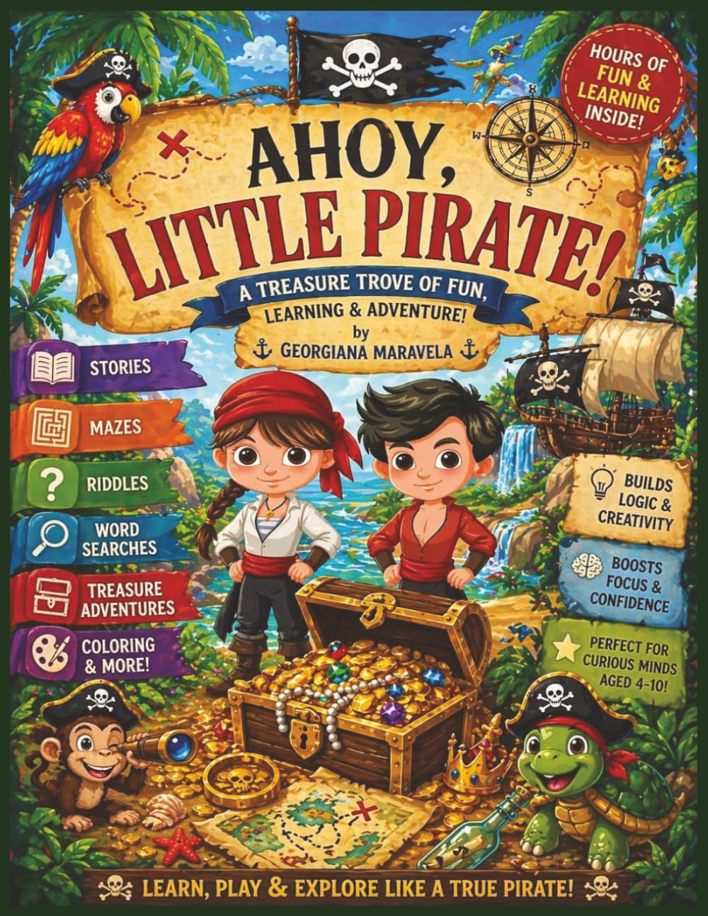 AHOY LITTLE PIRATE ACTIVITY BOOK