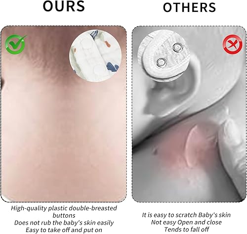 Miniatura 4 de Baberos de muselina, baberos de bandana para bebé, baberos 360