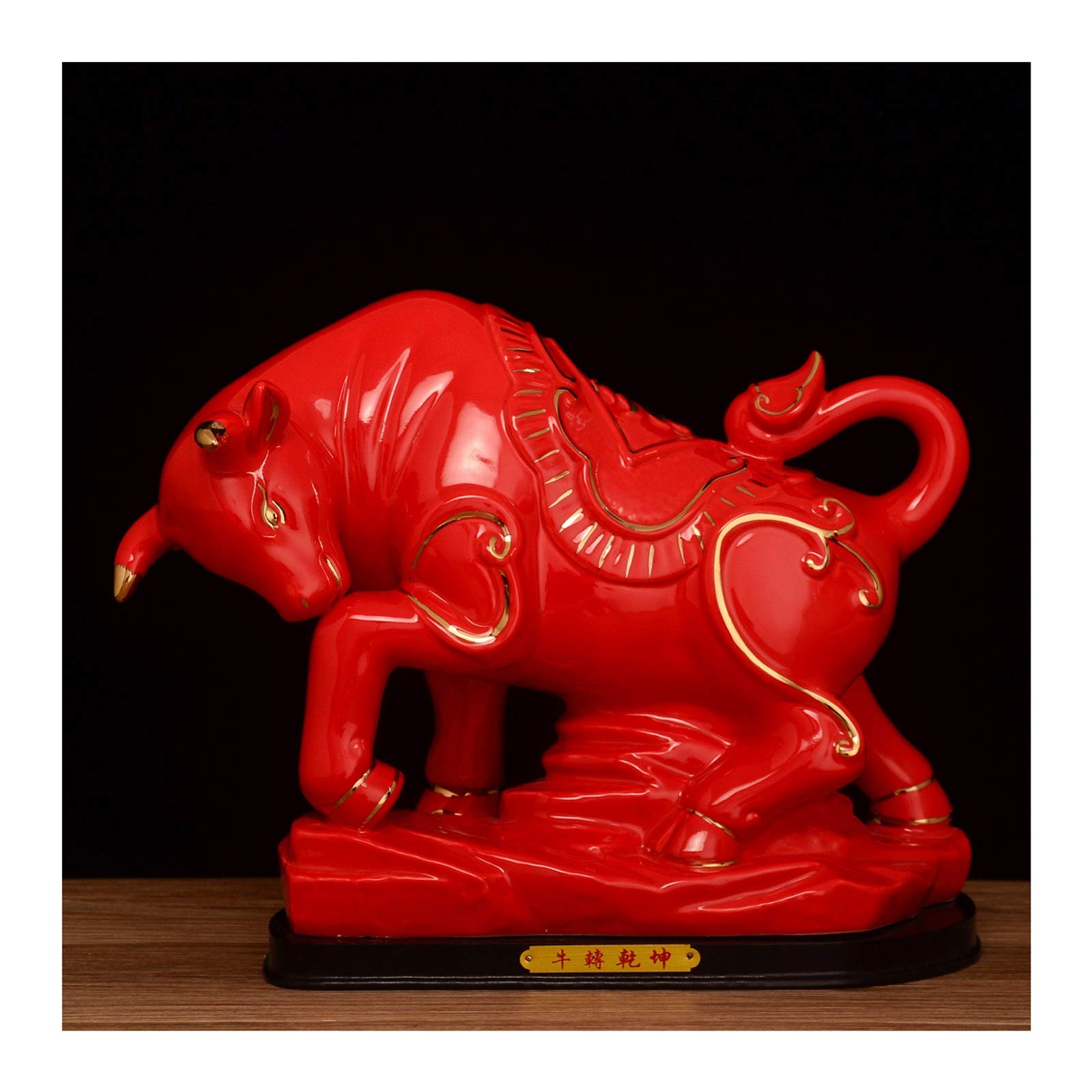 Sculpture animale fengshui et statues de Bouddha pour harmoniser un salon