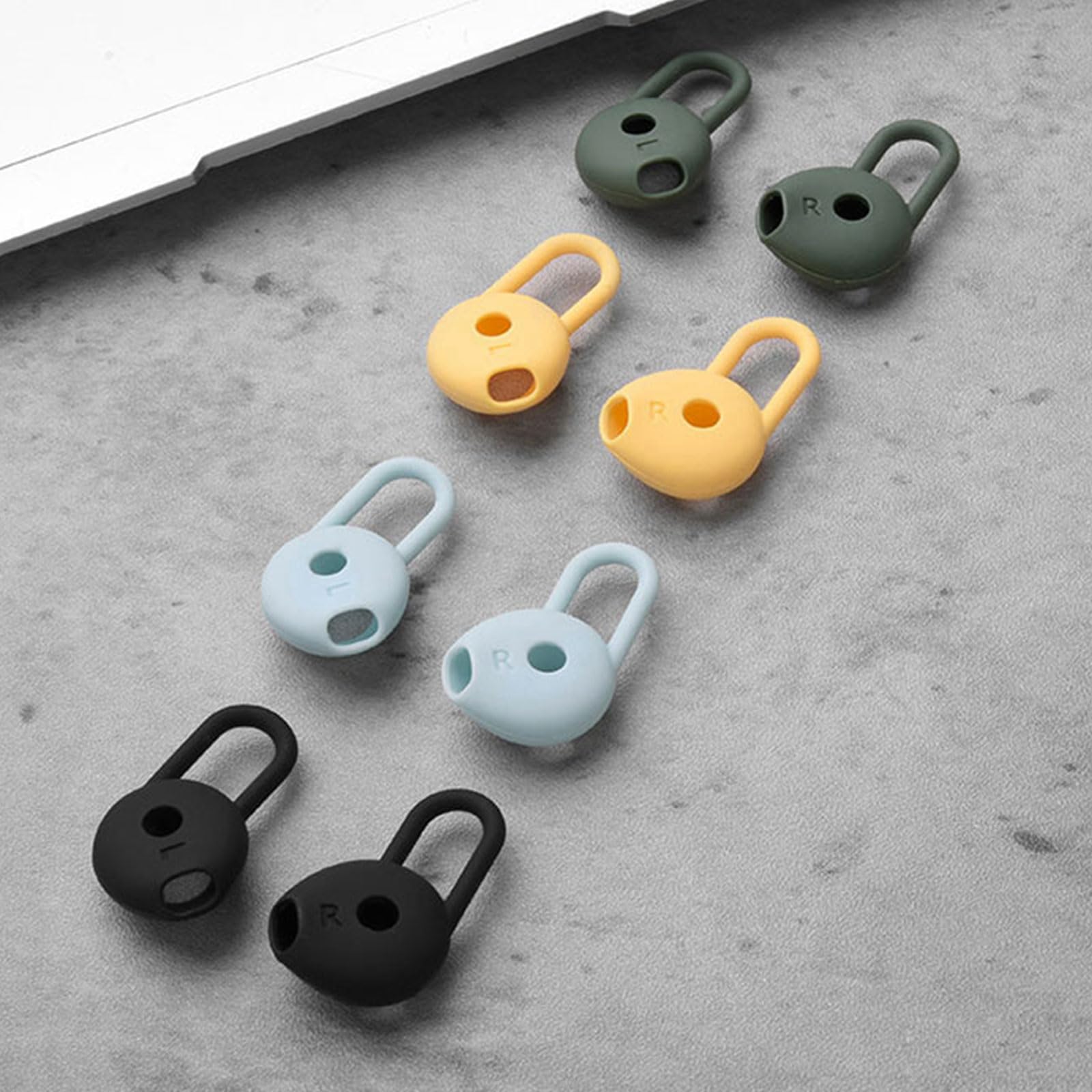 1 Set per FreeLace Edition Custodia protettiva in silicone Custodia in pelle Cuscinetti per orecchie Copri orecchie Cuscinetti per orecchie in silicone