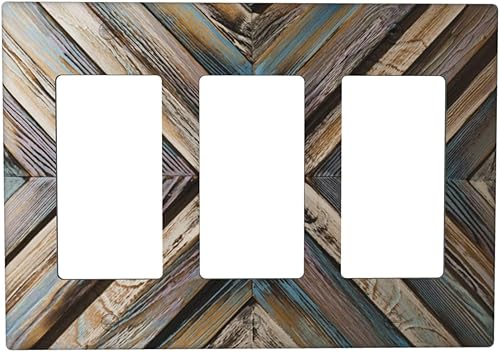 Miniatura 32 de Cubiertas de Interruptor de Luz de 1 Pandilla Bosques Animales Flores Hierba Árboles Placa de Pared Decorativa Interruptor Eléctrico para Decoración