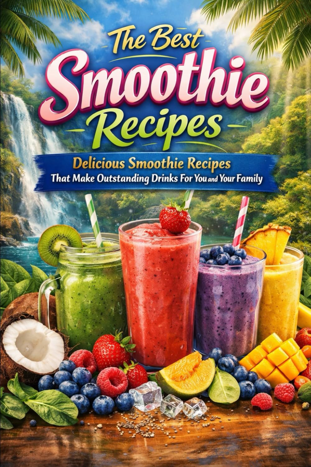 The Best Smoothie Recipes: Delicious Smoothie Recipes That Make Outstanding Drinks For You and Your Family