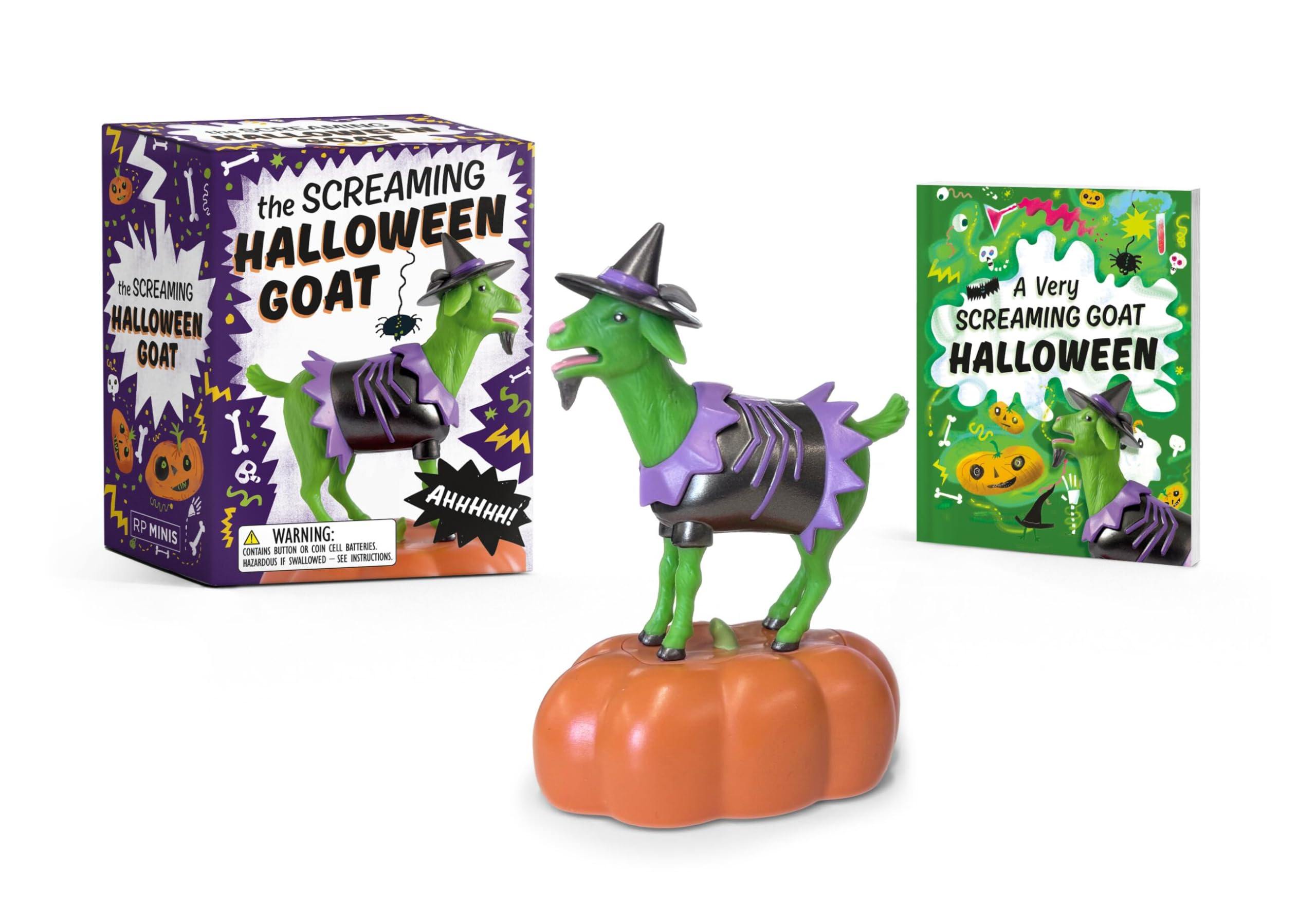 The Screaming Halloween Goat: Ahhhhh!