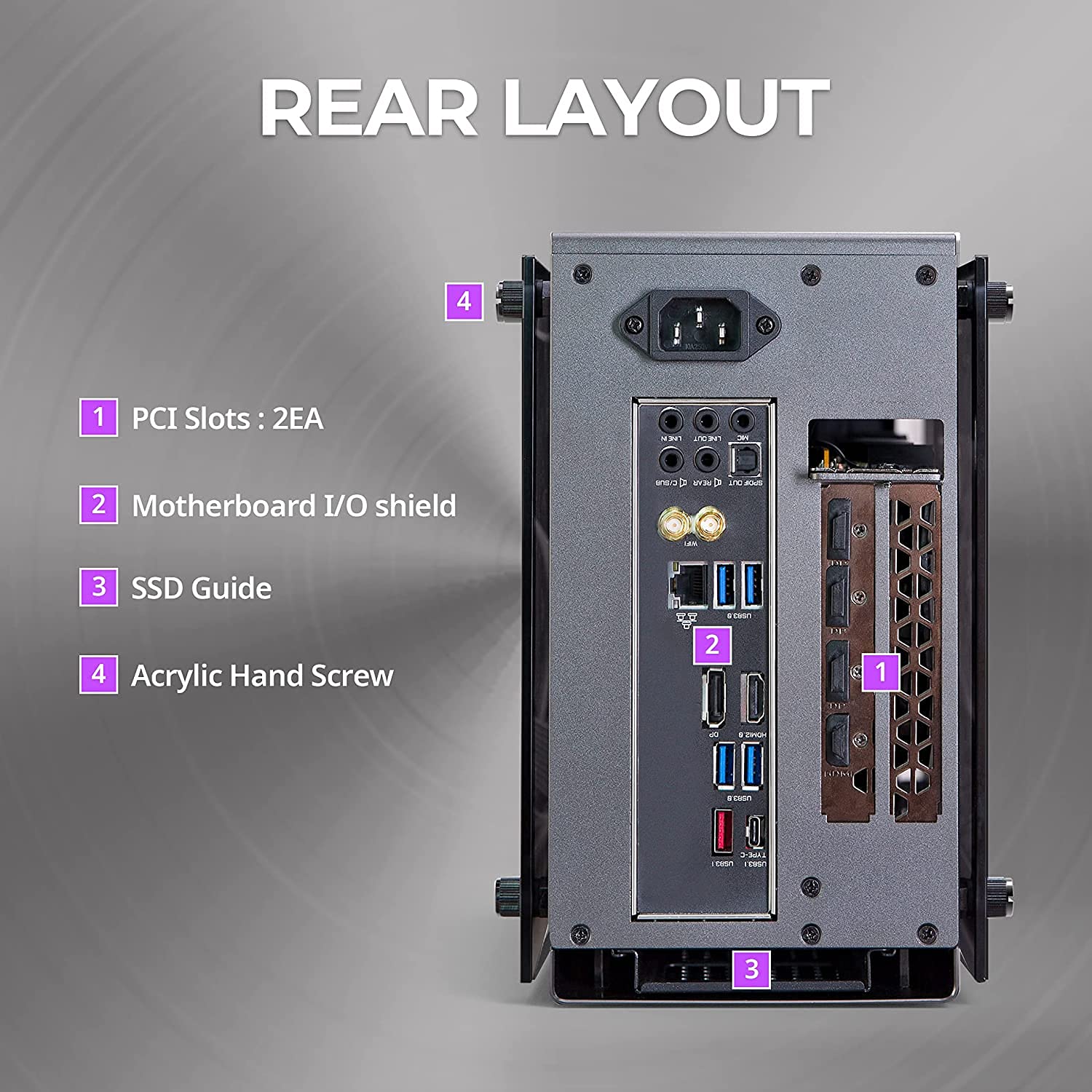 Buy Zalman M2 Mini ITX Case w/ PCIe Riser, Brushed Aluminum Small Form ...