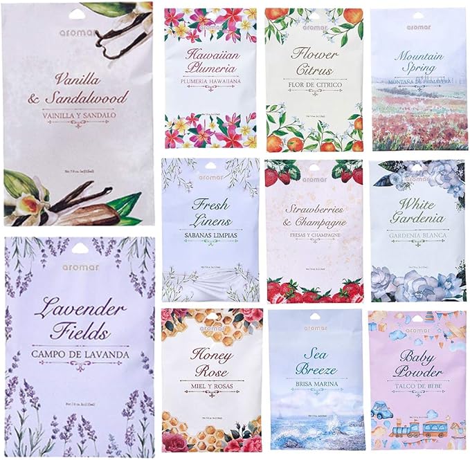 12 Sachets Aromáticos para Hogar y Armario miniatura 4