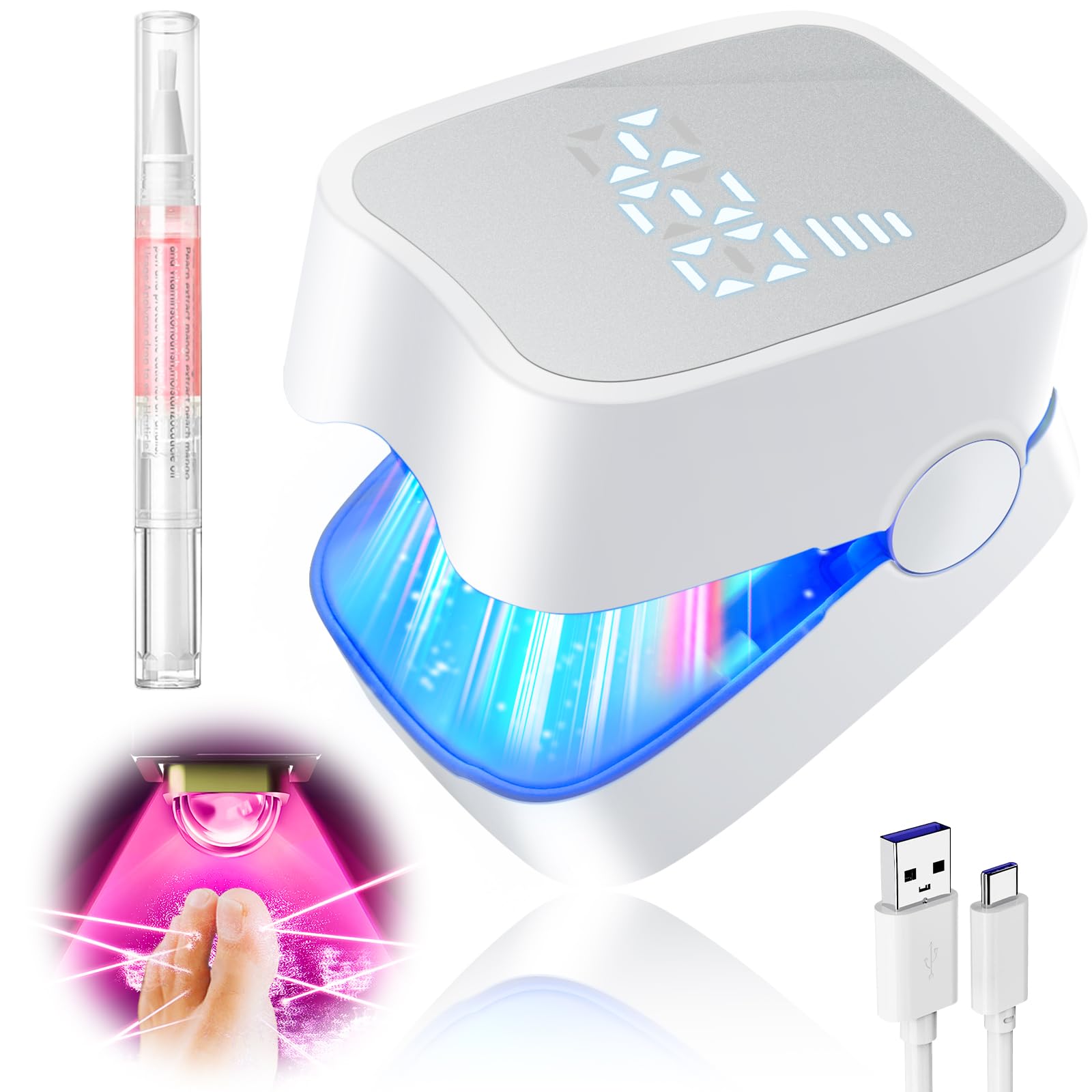 2025 Innovation 5.0 TOP Nagelpilz Laser mit Zeitmessgerät 【Industrie Nr.1 Laser-Wirkung】Nagelpilz Lasergerät 【Stärkste Wirkung-Schnell Wirkende】 Verbesserte Hause