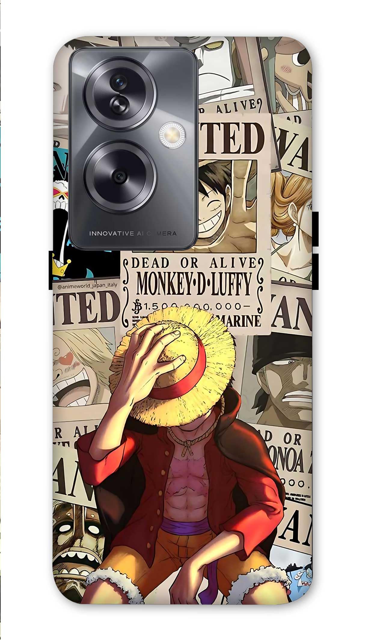 NDCOM Oppo A79 5G Back Cover, Durable Oppo A 79 5G Back Cover, Slim Fit Oppo A79 Back Cover Anime One Piece Wanted Luffy Printed Hard Case (B0CZF8GRK3) Amazon Price History, Amazon Price Tracker