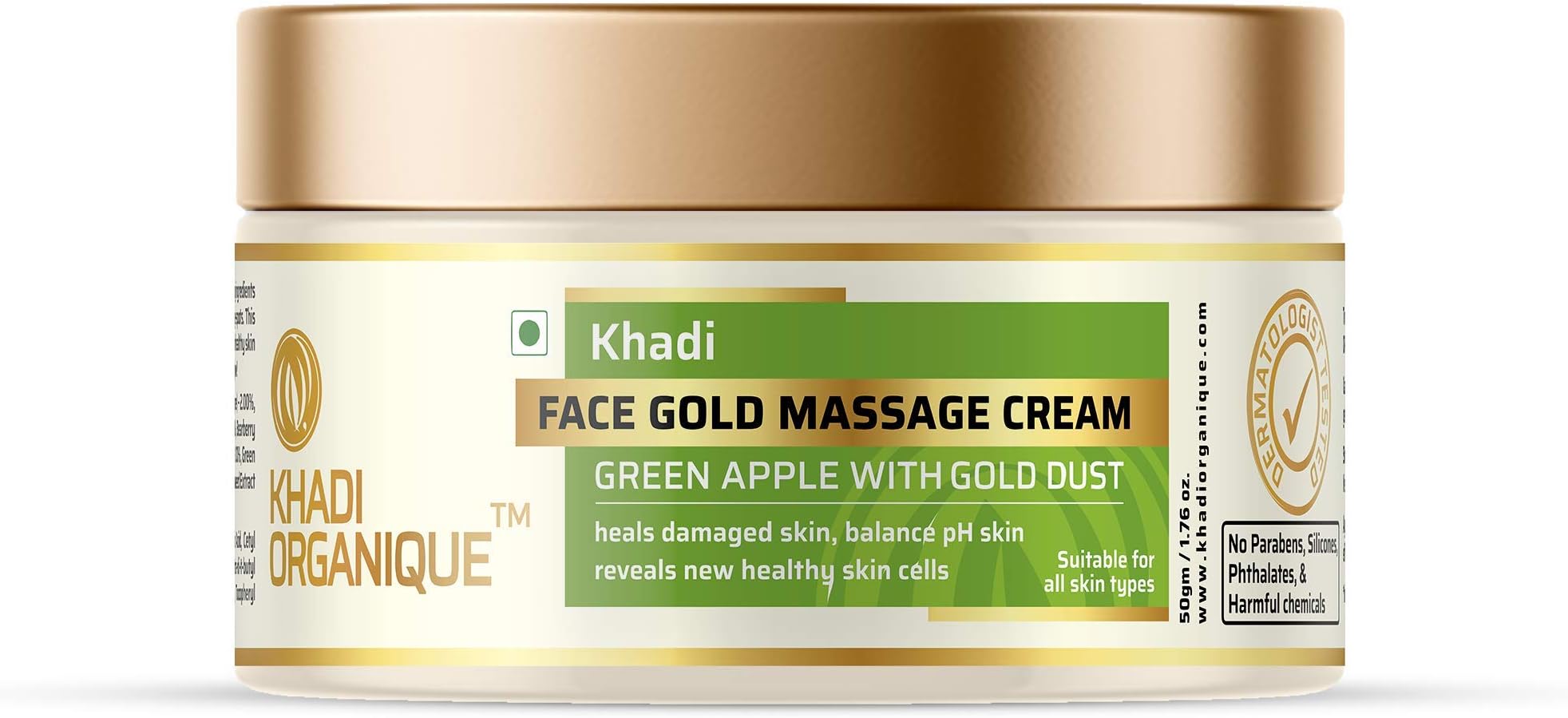 Face Gold Massage Cream, 50 G