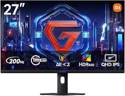 XIAOMI 27 Pouces Gaming Moniteur, 2K QHD, 200Hz,1ms GTG,H…