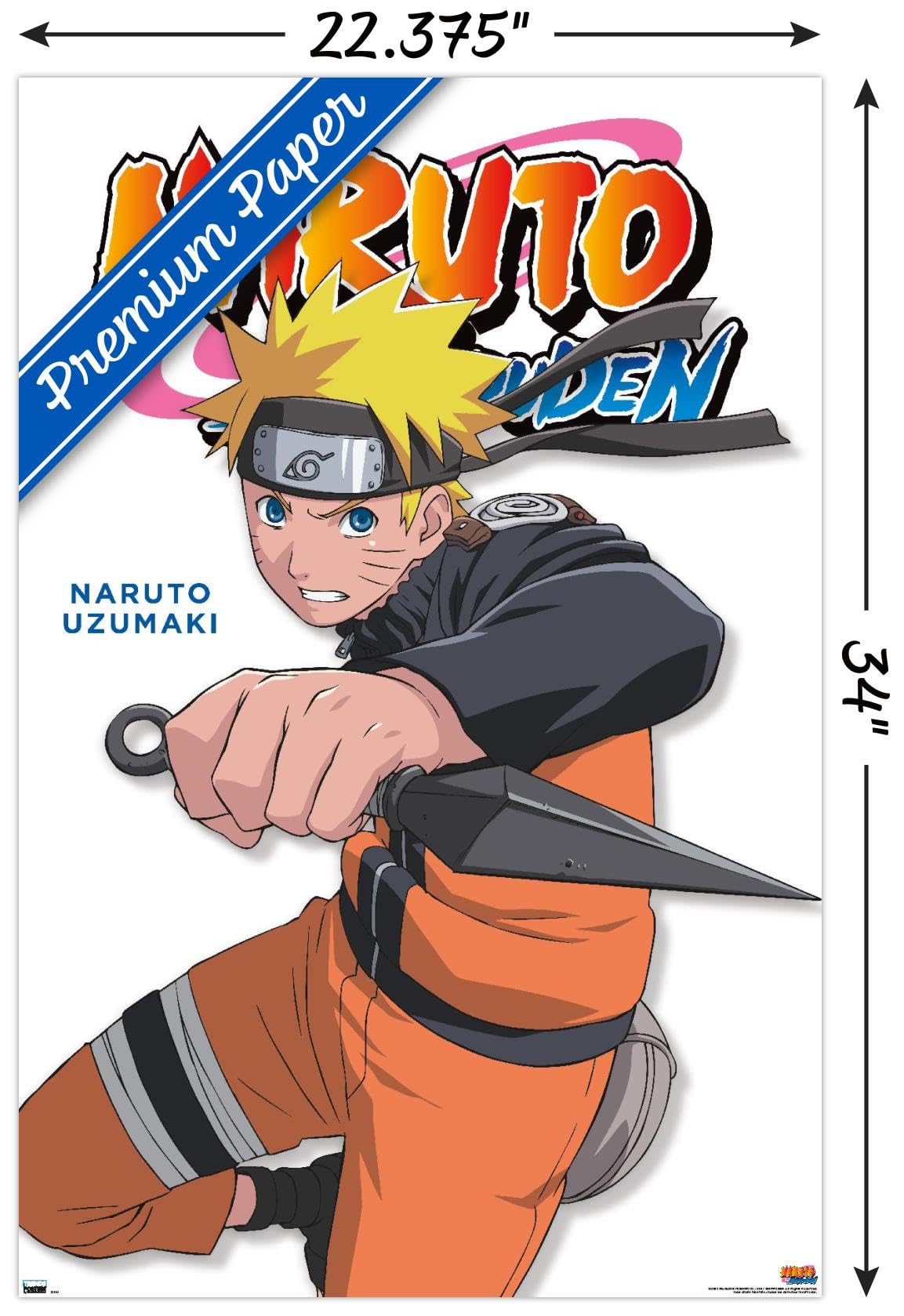 NARUTO ポスター Amazon.com: Trends International Naruto Shippuden - Naruto Feature