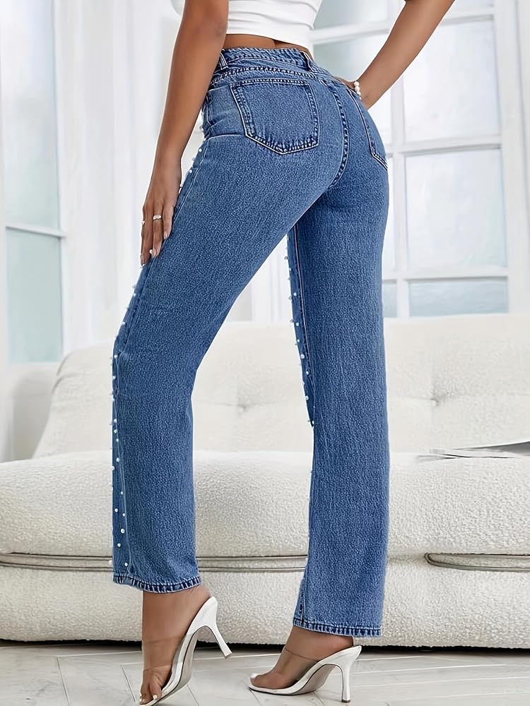 【NONCODE】Pissel Three-Line String Denim Pants NONCODE】Pissel Three-Line String Denim Pants NONCODE