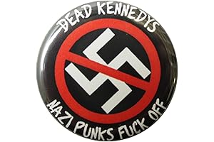 Dead Kennedys - Nazi Punks F&^$% Off - Commemorative Protest Button