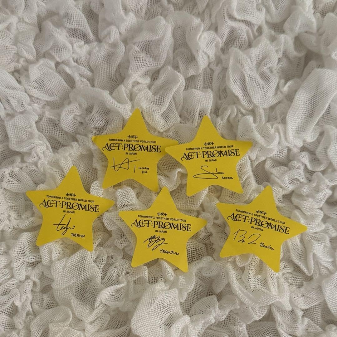 TXT ボムギュ トレカ セット まとめ売り 落下物 星 TXT ボムギュ 落下物 星 ACT:TOMORROW 5枚 - メルカリ