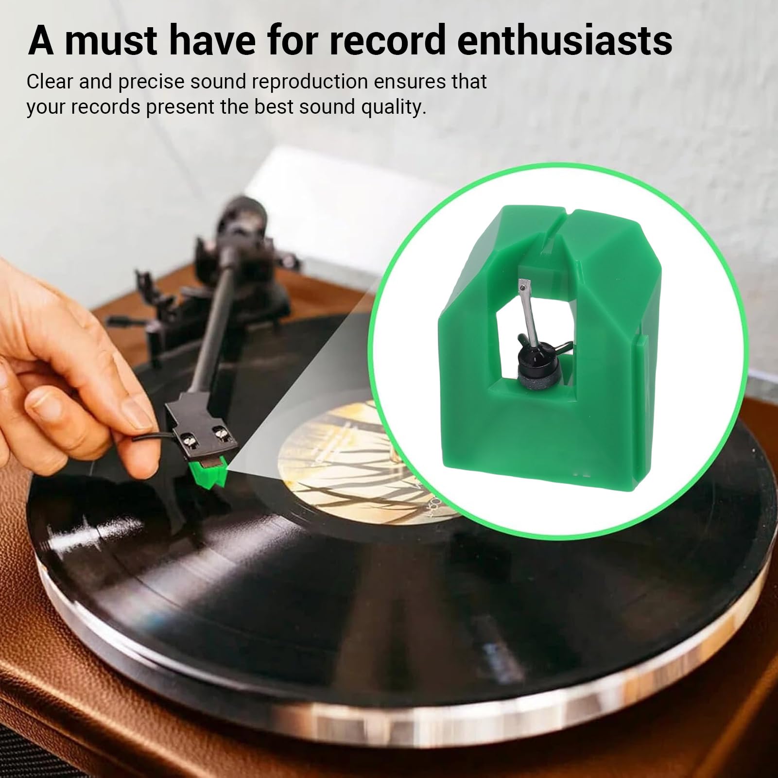 Remplacement de la Série VM95, Mise à Niveau AT-VMN95E pour une écoute Audiophile, Performances de Suivi Exceptionnelles à une Force de 1,6 à 2,4 G