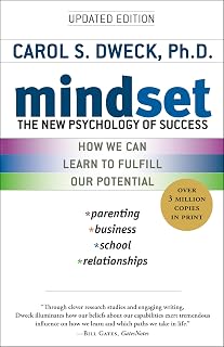 Mindset: The New Psychology of Success by Carol S. Dweck - Updated Growth Mindset Book for Resilience & Achievement